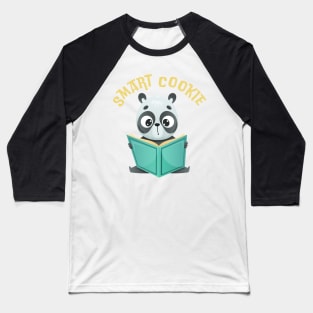Cute Smart Cookie Sweet little reading panda hello cute baby outfit Baseball T-Shirt